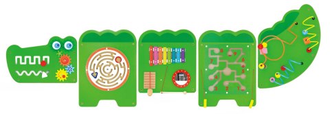 Viga Viga 50346 Sensoryczna tablica manipulacyjna - krokodyl xl Viga Viga 50346 Sensoryczna tablica manipulacyjna - krokodyl xl