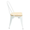 D2.DESIGN Krzesło Paris Wood białe jesion D2.DESIGN Krzesło Paris Wood białe jesion