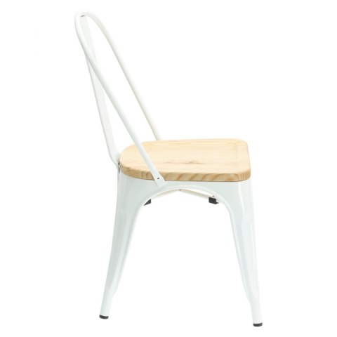 D2.DESIGN Krzesło Paris Wood białe jesion D2.DESIGN Krzesło Paris Wood białe jesion