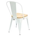 D2.DESIGN Krzesło Paris Wood białe jesion D2.DESIGN Krzesło Paris Wood białe jesion
