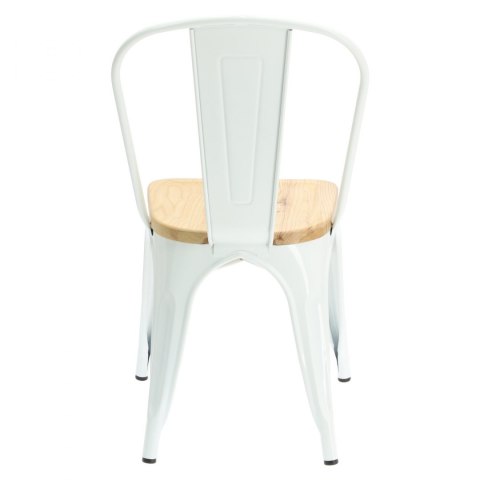 D2.DESIGN Krzesło Paris Wood białe jesion D2.DESIGN Krzesło Paris Wood białe jesion