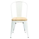 D2.DESIGN Krzesło Paris Wood białe jesion D2.DESIGN Krzesło Paris Wood białe jesion
