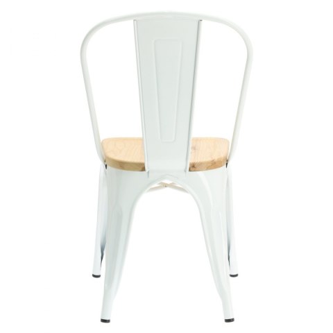 D2.DESIGN Krzesło Paris Wood białe jesion D2.DESIGN Krzesło Paris Wood białe jesion