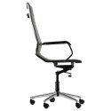 Fotel obrotowy HARPER czarny - krzesło biurowe do biurka - TILT