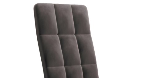 Halmar K416 krzesło do jadalni popielaty velvet stelaż stal Halmar K416 krzesło do jadalni popielaty velvet stelaż stal