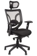 Fotel obrotowy KB-8901 CZARNY - krzesło biurowe do biurka - TILT, ZAGŁÓWEK Fotel obrotowy KB-8901 CZARNY - krzesło biurowe do biurka - TILT, ZAGŁÓWEK