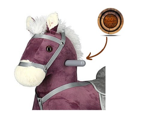 Milly Mally Koń Konik na biegunach PePe Purple Milly Mally Koń Konik na biegunach PePe Purple