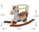 Milly Mally Koń Konik na biegunach Lucky 12 Brown Milly Mally Koń Konik na biegunach Lucky 12 Brown
