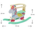 Milly Mally Koń Konik na biegunach Lucky 12 Unicorn Milly Mally Koń Konik na biegunach Lucky 12 Unicorn