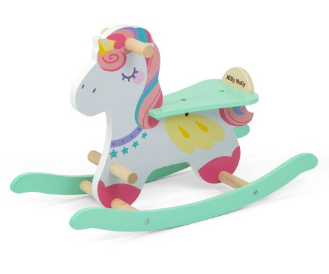 Milly Mally Koń Konik na biegunach Lucky 18 Unicorn Milly Mally Koń Konik na biegunach Lucky 18 Unicorn