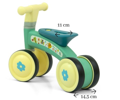 Milly Mally Pojazd Coco Mint Milly Mally Pojazd Coco Mint
