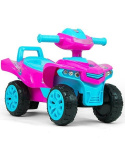 Milly Mally Pojazd Jeździk Monster Pink Różowo Niebieski auto ogranicznik skrętu schowek kierownica interaktywna efekty świetlne