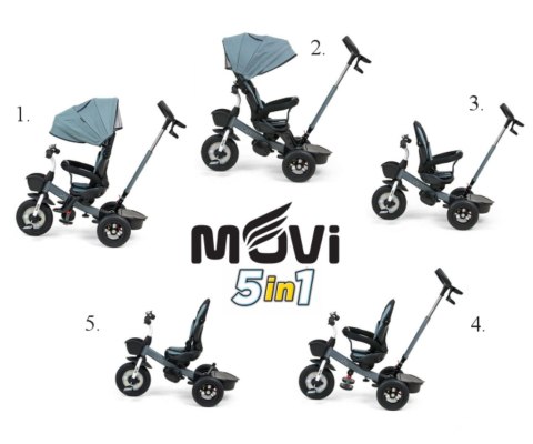 Milly Mally Rowerek Trójkołowy Movi Grey Milly Mally Rowerek Trójkołowy Movi Grey