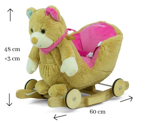 Milly Mally Miś Polly - Pink Bear Milly Mally Miś Polly - Pink Bear