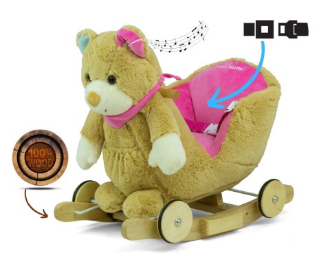 Milly Mally Miś Polly - Pink Bear Milly Mally Miś Polly - Pink Bear