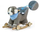 Milly Mally Piesek Polly - Gray Dog Szary na biegunach lub kółkach interaktywne uszy regulowany pas bezpieczeństwa 12 m+ Milly Mally Piesek Polly - Gray Dog Szary na biegunach lub kółkach interaktywne uszy regulowany pas bezpieczeństwa 12 m+