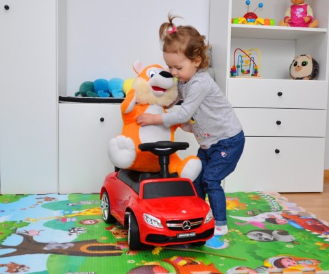 POJAZD JEŹDZIK CHODZIK PCHACZ MERCEDES-AMG C63 Coupe Red S Milly Mally CZERWONY AUTKO SCHOWEK POD SIEDZISKIEM POJAZD JEŹDZIK CHODZIK PCHACZ MERCEDES-AMG C63 Coupe Red S Milly Mally CZERWONY AUTKO SCHOWEK POD SIEDZISKIEM