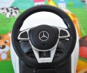 Milly Mally Pojazd Jeździk MERCEDES-AMG C63 Coupe White S Biały Pchacz Chodzik klakson melodyjki kierownica z logo schowek 12m+