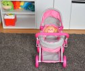Milly Mally Wózek dla lalek Alice Prestige Pink Różowy, składany Milly Mally Wózek dla lalek Alice Prestige Pink Różowy, składany