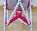 Milly Mally Wózek dla lalek Julia Prestige Pink Różowo Szary spacerówka składany 3lata wygląda jak prawdziwy wózek dla dzieci+