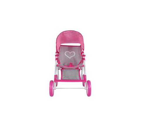 WÓZEK DLA LALEK SPACERÓWKA Natalie Prestige Pink Milly Mally RÓŻOWO SZARY składany BUDKA PASY KOSZ NA AKCESORIA WÓZEK DLA LALEK SPACERÓWKA Natalie Prestige Pink Milly Mally RÓŻOWO SZARY składany BUDKA PASY KOSZ NA AKCESORIA