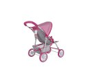 WÓZEK DLA LALEK SPACERÓWKA Natalie Prestige Pink Milly Mally RÓŻOWO SZARY składany BUDKA PASY KOSZ NA AKCESORIA WÓZEK DLA LALEK SPACERÓWKA Natalie Prestige Pink Milly Mally RÓŻOWO SZARY składany BUDKA PASY KOSZ NA AKCESORIA