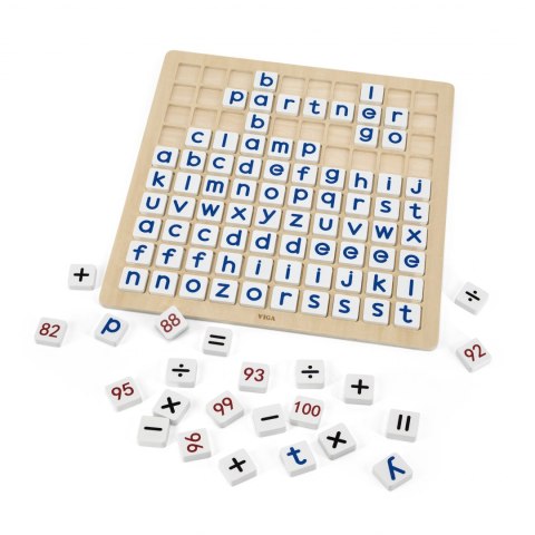 Viga Viga 44510 Tabliczka edukacyjna - matematyka i alfabet Viga Viga 44510 Tabliczka edukacyjna - matematyka i alfabet