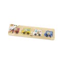 Viga Viga 44535 Pierwsze puzzle z uchwytami - auta Viga Viga 44535 Pierwsze puzzle z uchwytami - auta