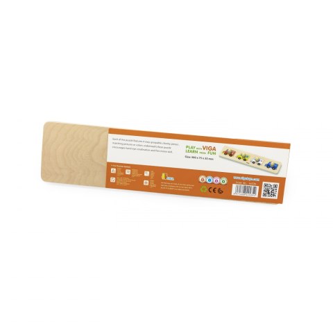 Viga Viga 44535 Pierwsze puzzle z uchwytami - auta Viga Viga 44535 Pierwsze puzzle z uchwytami - auta
