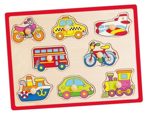 Viga Viga 50016 Puzzle - pojazdy Viga Viga 50016 Puzzle - pojazdy