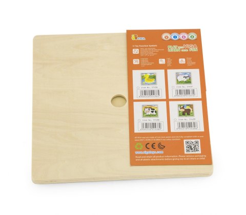 Viga Viga 51436 Puzzle na podkładce 9 elementów - kaczuszki Viga Viga 51436 Puzzle na podkładce 9 elementów - kaczuszki