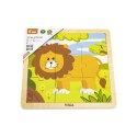 Viga Viga 51442 Puzzle na podkładce 9 elementów - lew Viga Viga 51442 Puzzle na podkładce 9 elementów - lew