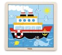 Viga Viga 51445 Puzzle na podkładce 9 elementów - statek