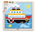 Viga Viga 51445 Puzzle na podkładce 9 elementów - statek