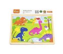 Viga Viga 51452 Puzzle na podkładce 16 elementów - dinozaury Viga Viga 51452 Puzzle na podkładce 16 elementów - dinozaury