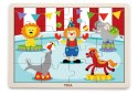 Viga Viga 51455 Puzzle na podkładce 16 elementów - wizyta w Cyrku Viga Viga 51455 Puzzle na podkładce 16 elementów - wizyta w Cyrku