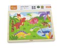 Viga Viga 51460 Puzzle na podkładce 24 elementy - dinozaury Viga Viga 51460 Puzzle na podkładce 24 elementy - dinozaury
