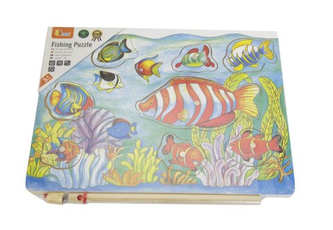 Viga Viga 58423 Magnetyczne puzzle - łowimy rybki Viga Viga 58423 Magnetyczne puzzle - łowimy rybki