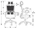 Fotel obrotowy HOPE CZARNY MECHANIZM SAMOWAŻĄCY - krzesło biurowe do biurka - TILT, ZAGŁÓWEK Fotel obrotowy HOPE CZARNY MECHANIZM SAMOWAŻĄCY - krzesło biurowe do biurka - TILT, ZAGŁÓWEK