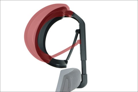 Fotel obrotowy HOPE CZARNY MECHANIZM SAMOWAŻĄCY - krzesło biurowe do biurka - TILT, ZAGŁÓWEK Fotel obrotowy HOPE CZARNY MECHANIZM SAMOWAŻĄCY - krzesło biurowe do biurka - TILT, ZAGŁÓWEK