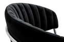 King Home Krzesło MARGO SILVER czarne - welur, podstawa chromowana do jadalni recepcji restauracji King Home Krzesło MARGO SILVER czarne - welur, podstawa chromowana do jadalni recepcji restauracji