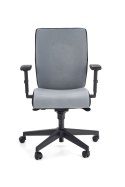 Halmar POP fotel pracowniczy, kolor: pasek boczny - czarny RN60999, front - popielaty M47 Halmar POP fotel pracowniczy, kolor: pasek boczny - czarny RN60999, front - popielaty M47
