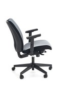 Halmar POP fotel pracowniczy, kolor: pasek boczny - czarny RN60999, front - popielaty M47 Halmar POP fotel pracowniczy, kolor: pasek boczny - czarny RN60999, front - popielaty M47