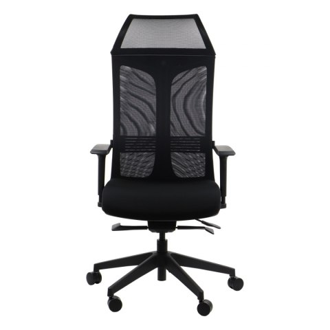 Fotel obrotowy RYDER CZARNY MECHANIZM SAMOWAŻĄCY - krzesło biurowe do biurka - TILT Fotel obrotowy RYDER CZARNY MECHANIZM SAMOWAŻĄCY - krzesło biurowe do biurka - TILT