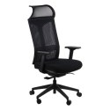 Fotel obrotowy RYDER CZARNY MECHANIZM SAMOWAŻĄCY - krzesło biurowe do biurka - TILT Fotel obrotowy RYDER CZARNY MECHANIZM SAMOWAŻĄCY - krzesło biurowe do biurka - TILT