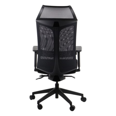 Fotel obrotowy RYDER CZARNY MECHANIZM SAMOWAŻĄCY - krzesło biurowe do biurka - TILT Fotel obrotowy RYDER CZARNY MECHANIZM SAMOWAŻĄCY - krzesło biurowe do biurka - TILT