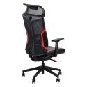 Fotel obrotowy RYDER EXTREME MECHANIZM SAMOWAŻĄCY czarny/czerwony - krzesło biurowe do biurka - TILT Fotel obrotowy RYDER EXTREME MECHANIZM SAMOWAŻĄCY czarny/czerwony - krzesło biurowe do biurka - TILT