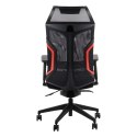 Fotel obrotowy RYDER EXTREME MECHANIZM SAMOWAŻĄCY czarny/czerwony - krzesło biurowe do biurka - TILT Fotel obrotowy RYDER EXTREME MECHANIZM SAMOWAŻĄCY czarny/czerwony - krzesło biurowe do biurka - TILT