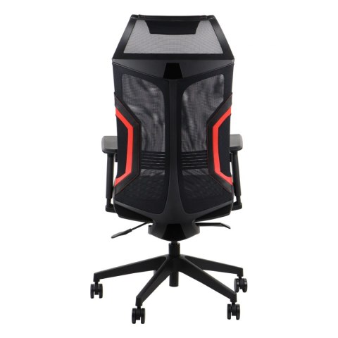 Fotel obrotowy RYDER EXTREME MECHANIZM SAMOWAŻĄCY czarny/czerwony - krzesło biurowe do biurka - TILT Fotel obrotowy RYDER EXTREME MECHANIZM SAMOWAŻĄCY czarny/czerwony - krzesło biurowe do biurka - TILT