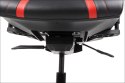 Fotel obrotowy RYDER EXTREME MECHANIZM SAMOWAŻĄCY czarny/czerwony - krzesło biurowe do biurka - TILT Fotel obrotowy RYDER EXTREME MECHANIZM SAMOWAŻĄCY czarny/czerwony - krzesło biurowe do biurka - TILT